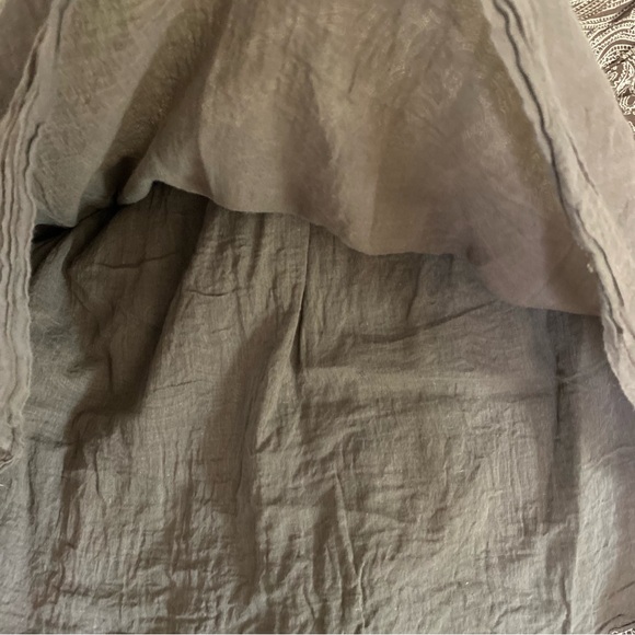 VINTAGE : Charlotte Russe : size XS/S : boho paisley print Y2K cottagecore skirt - Picture 6 of 7